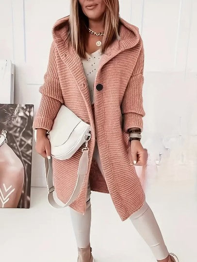 Dam Vinterjacka Elegant Polyester Lång Modell 3