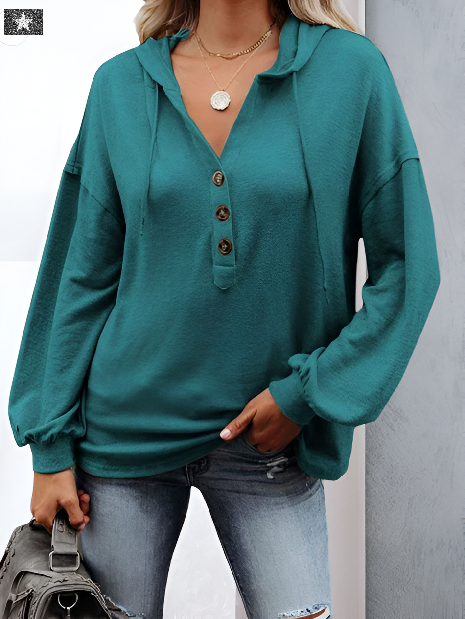 Variant image for Dam Vinterhuvtröja Minimalistisk Ekologisk Bomull-33