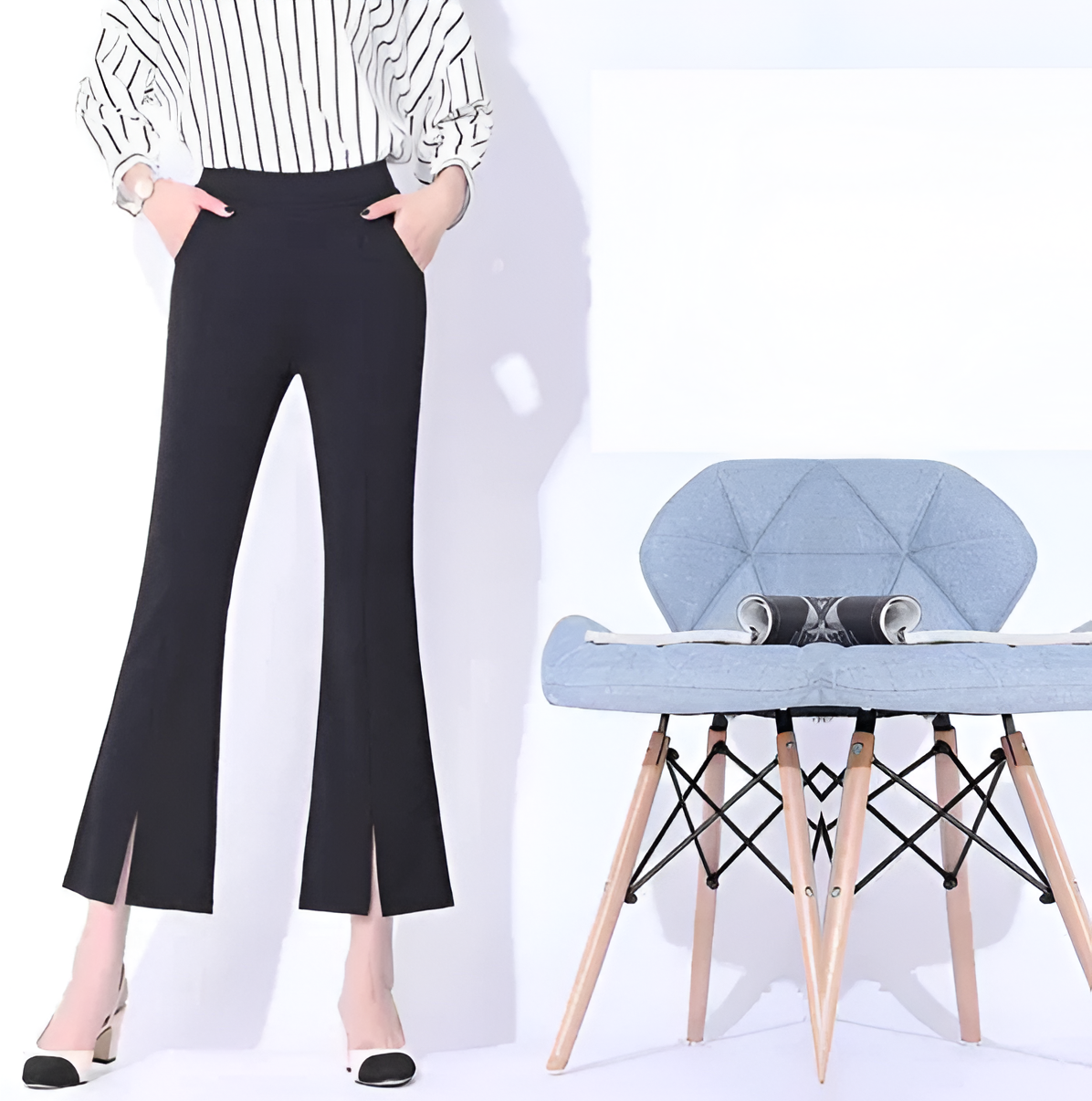 Variant image for Vinterbyxor Dam Moderna Ekologiska Material Bekväm Passform-1