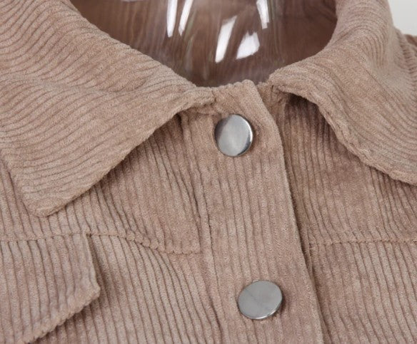 Vårjacka Dam Kort Lätt Polyester Elegant Design-4