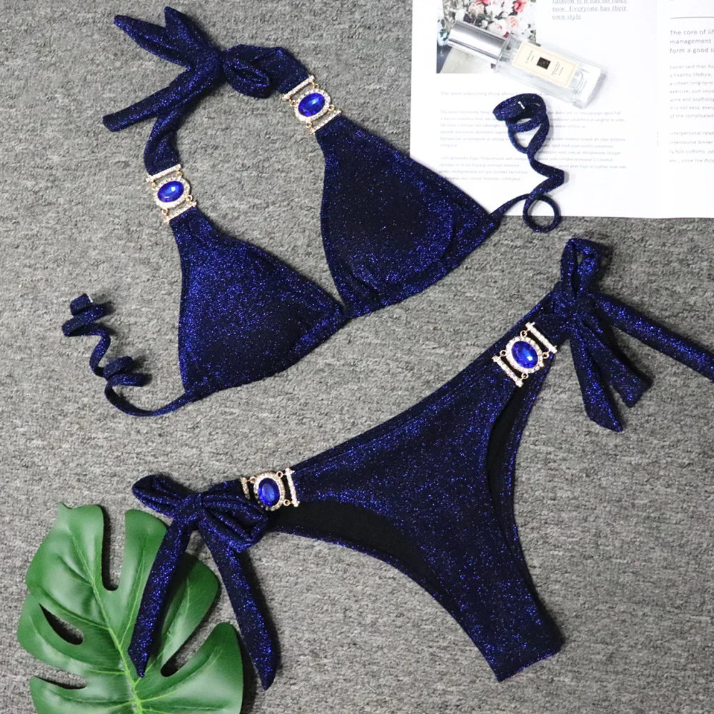 Dam Baddräkt Delbikini Modern Nylon Spandex 6