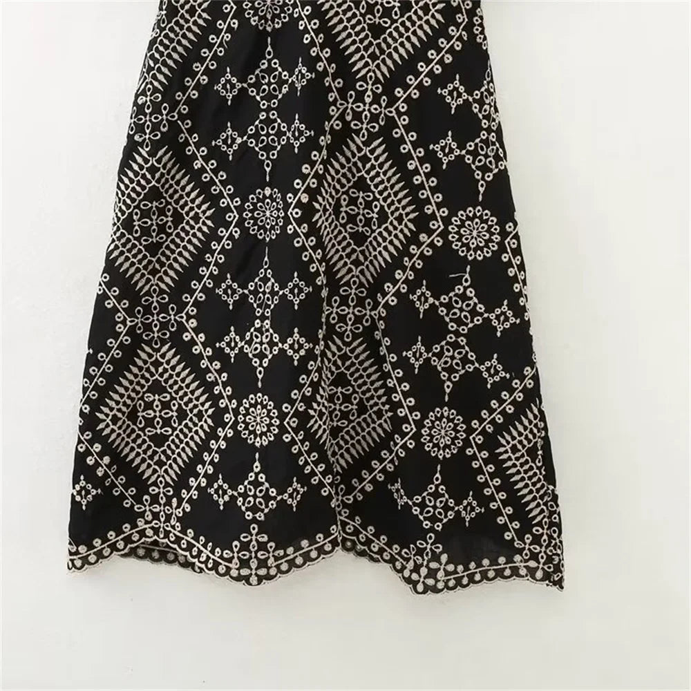 Dam Midi Klänning A-linje V-ringning Polyester för Fina Tillfällen-6