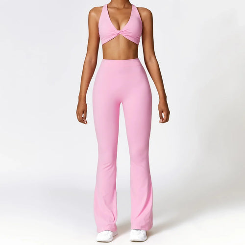 Dam Byxor Med Resår I Midjan Snygga Andningsbara Nylon Spandex-1