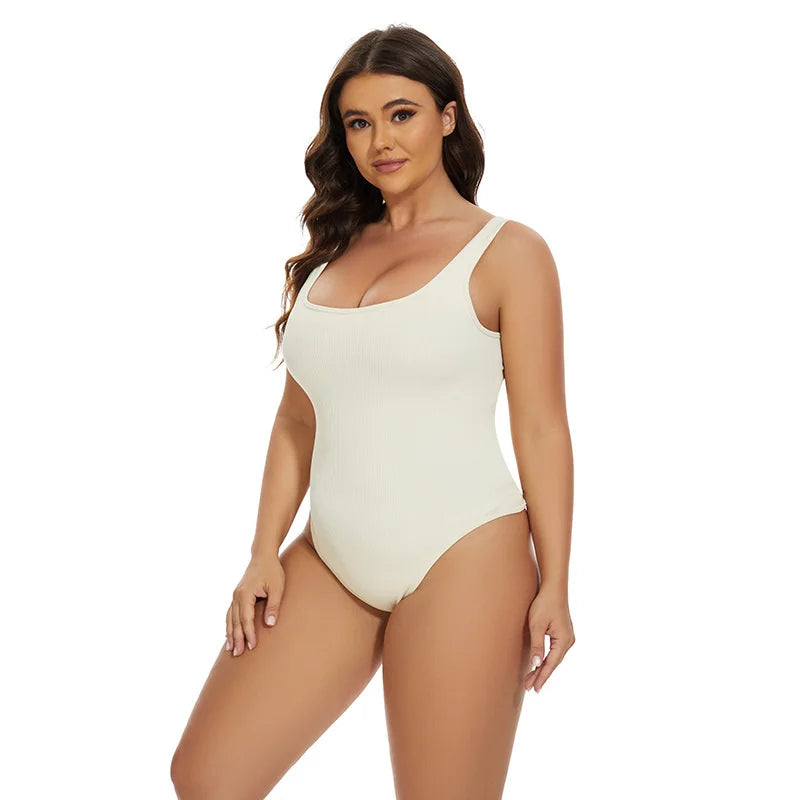 Variant image for Dam Bodysuit Trendig Design Polyester med Justerbara Axelband-29