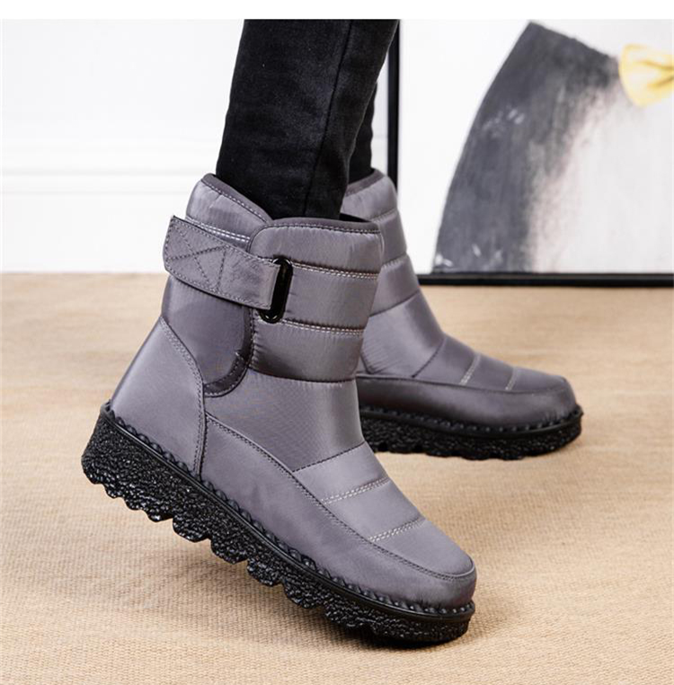 Dam Stövlar Vattentäta Vadderad Stretchmaterial TPU Sula-4