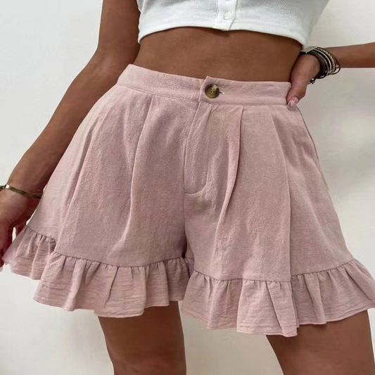 Herr Shorts BekvÀm Passform Bomull med Djupa Fickor-1