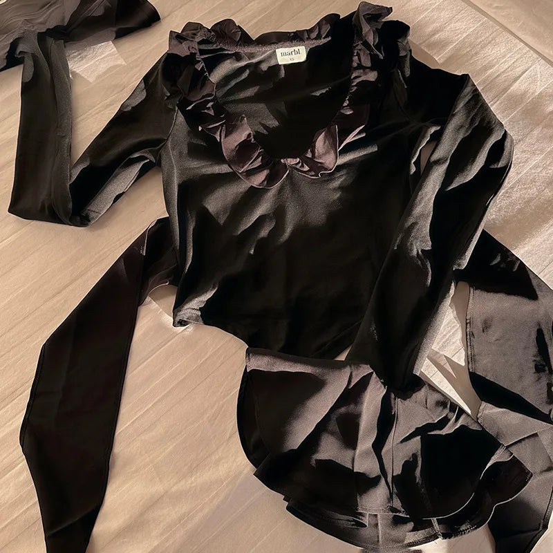 Variant image for Dam T-shirt Kortärmad Lekfull Design Mjuk Polyester Spandex-6