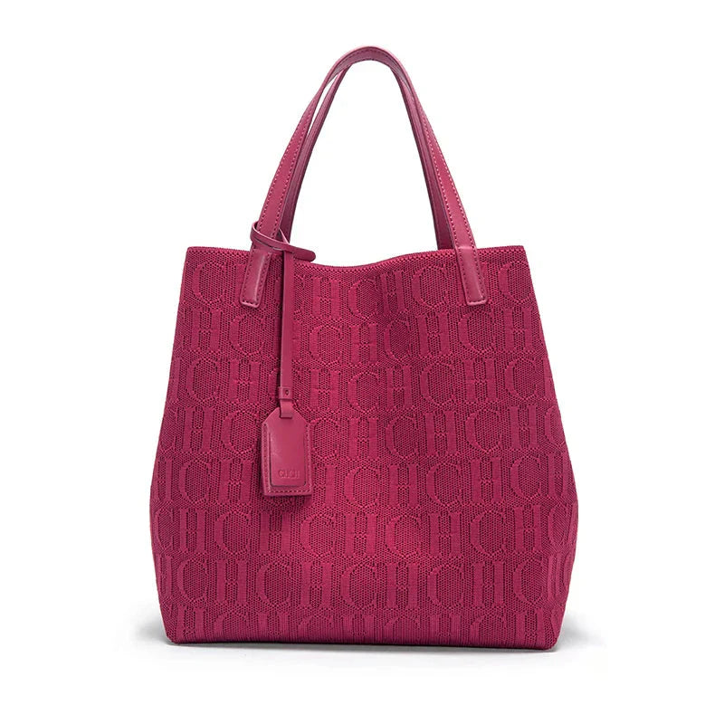 Unisex Spelväska Handtag Bomull Modern Design-3