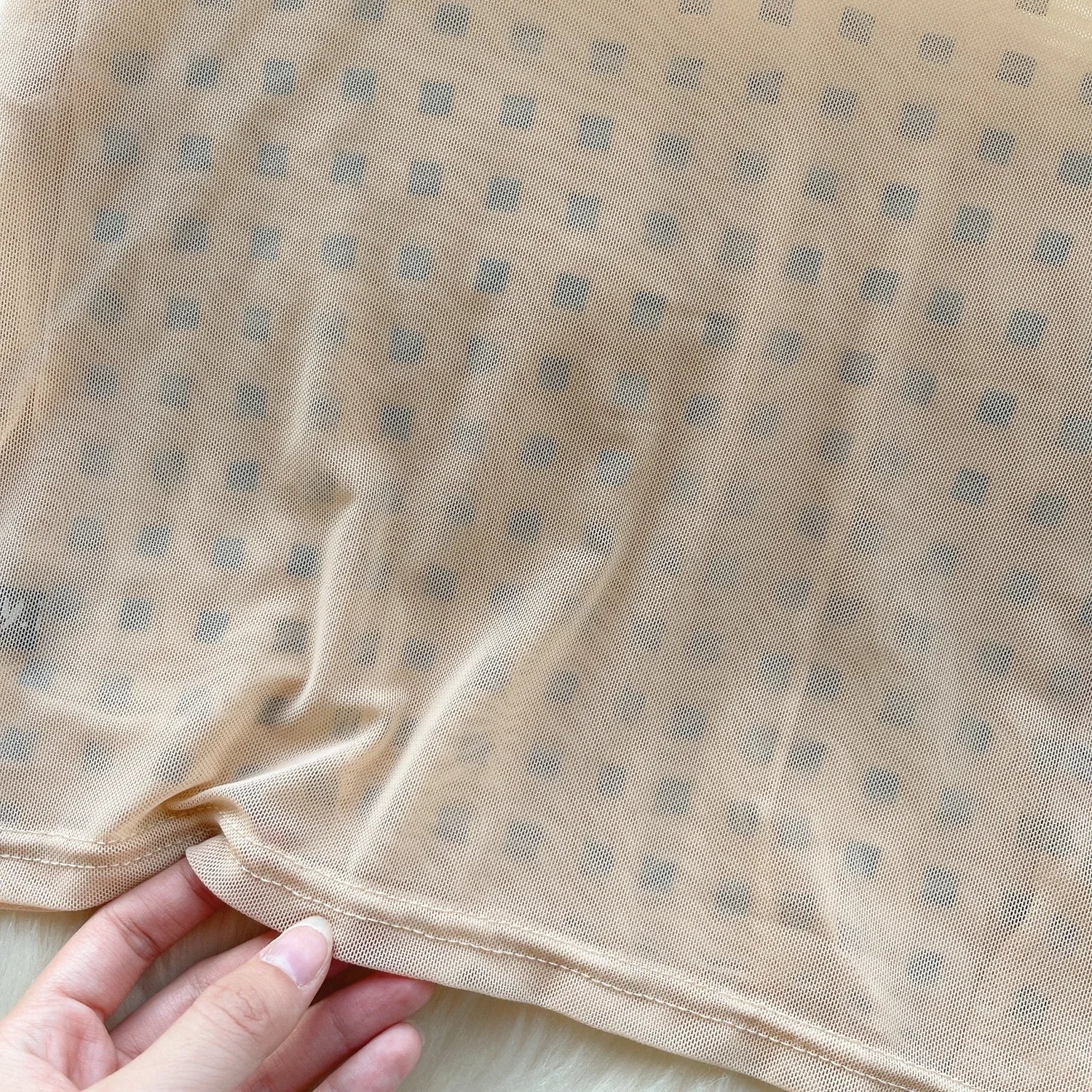 Dam Topp Långärmad Figurnära Polyester Casual-3