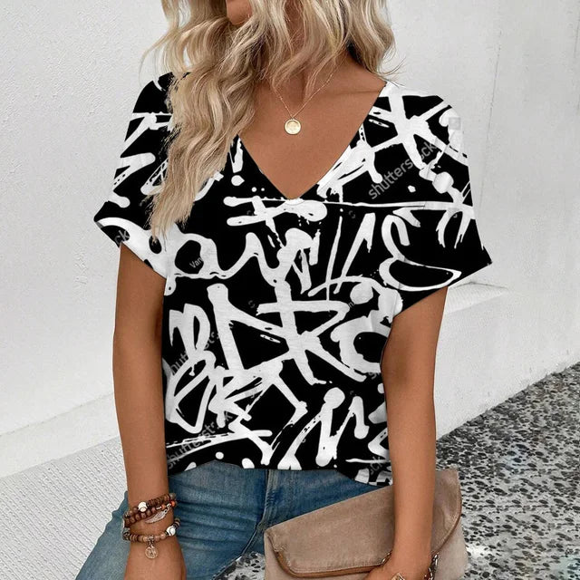 Dam Kort Klänning Elegant Linne För Fest och Sommar-4