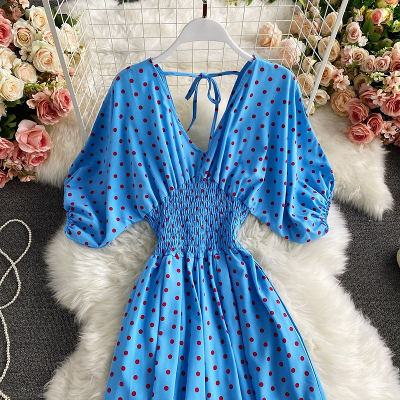Dam Overall V-ringning Vid Byxa Polyester Avslappnad Stil-2