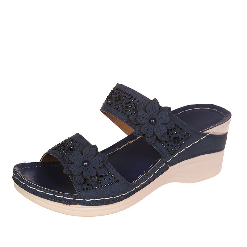 Herr Sandaler Romersk Stil Robust Syntetmaterial-2