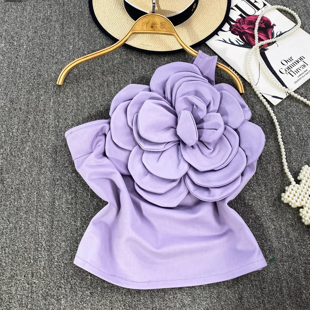 Blommönstrad Festtopp Dam i Bomull och Polyester – Patchwork Detaljer för Vardag och Fest 10