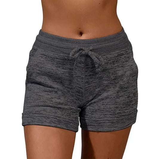Herr Shorts Justerbar Sladd Elastisk Polyester med Fickor-1