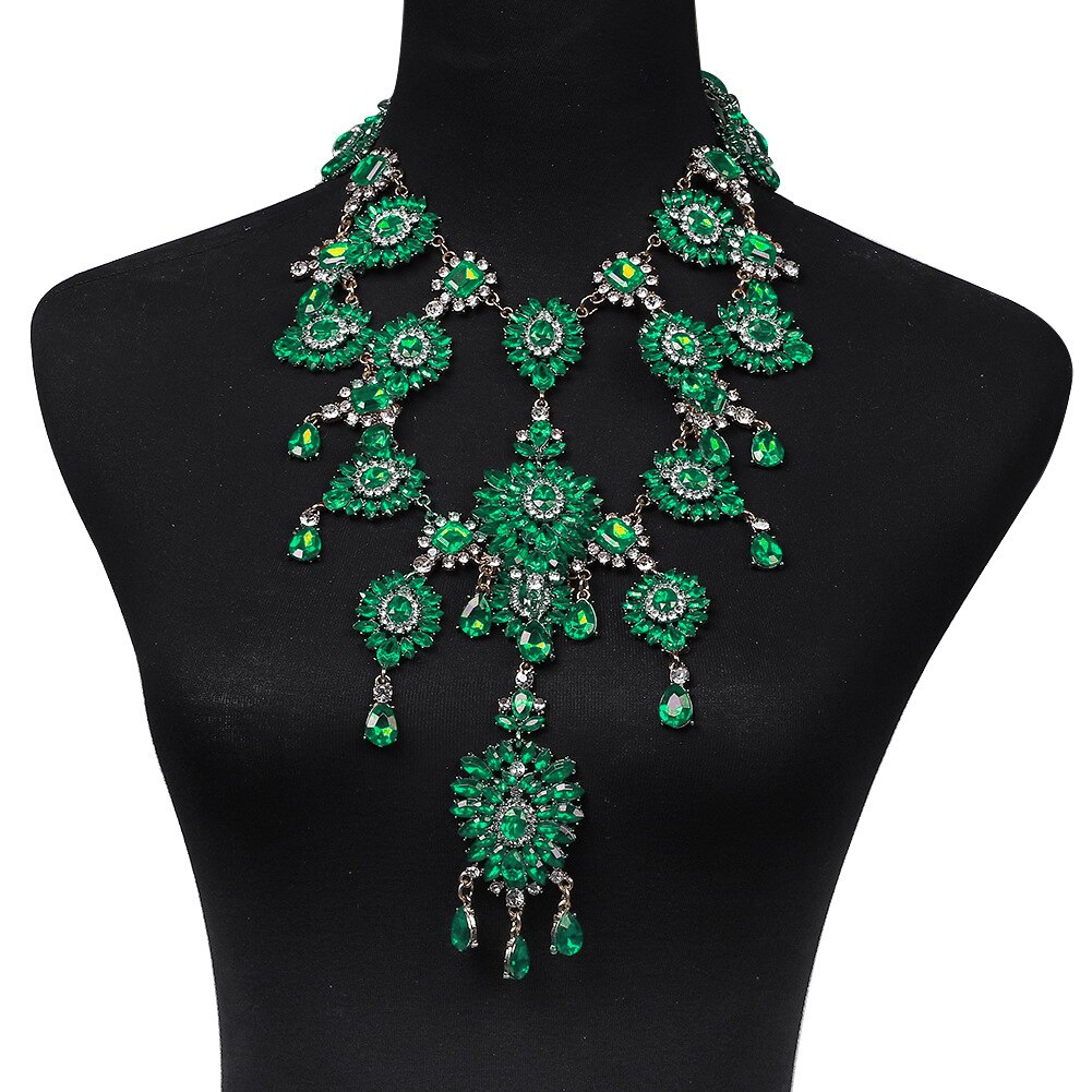 Variant image for Kvinnors Kroppskedja Modern Design Zinklegation med Strass-2