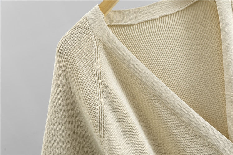 Dam Byxor Med Resår I Midjan Snygga Vid Ben Nylon-3