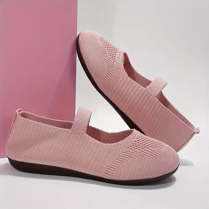 Kvinnors Slip-On Skor Sportig Högkvalitativ Duk-3