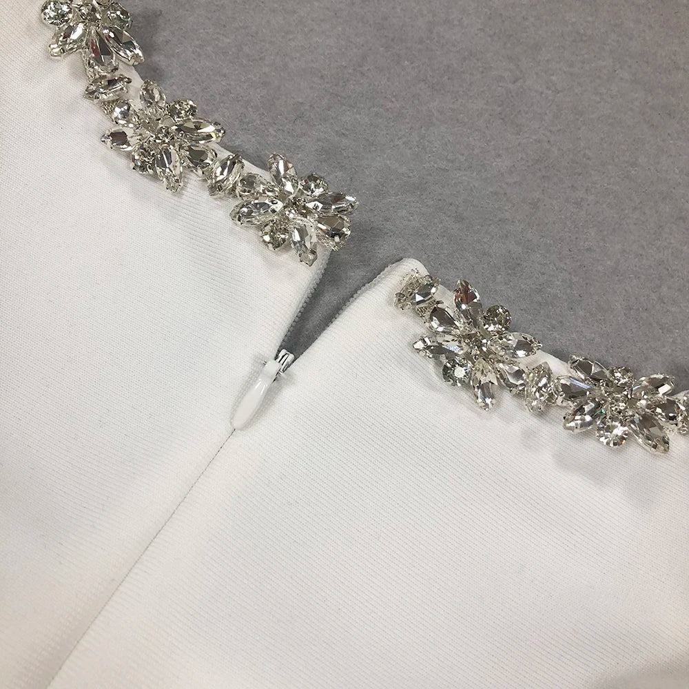 Kvinnors Mini Klänning Fyrkantig Halsringning Polyester-6