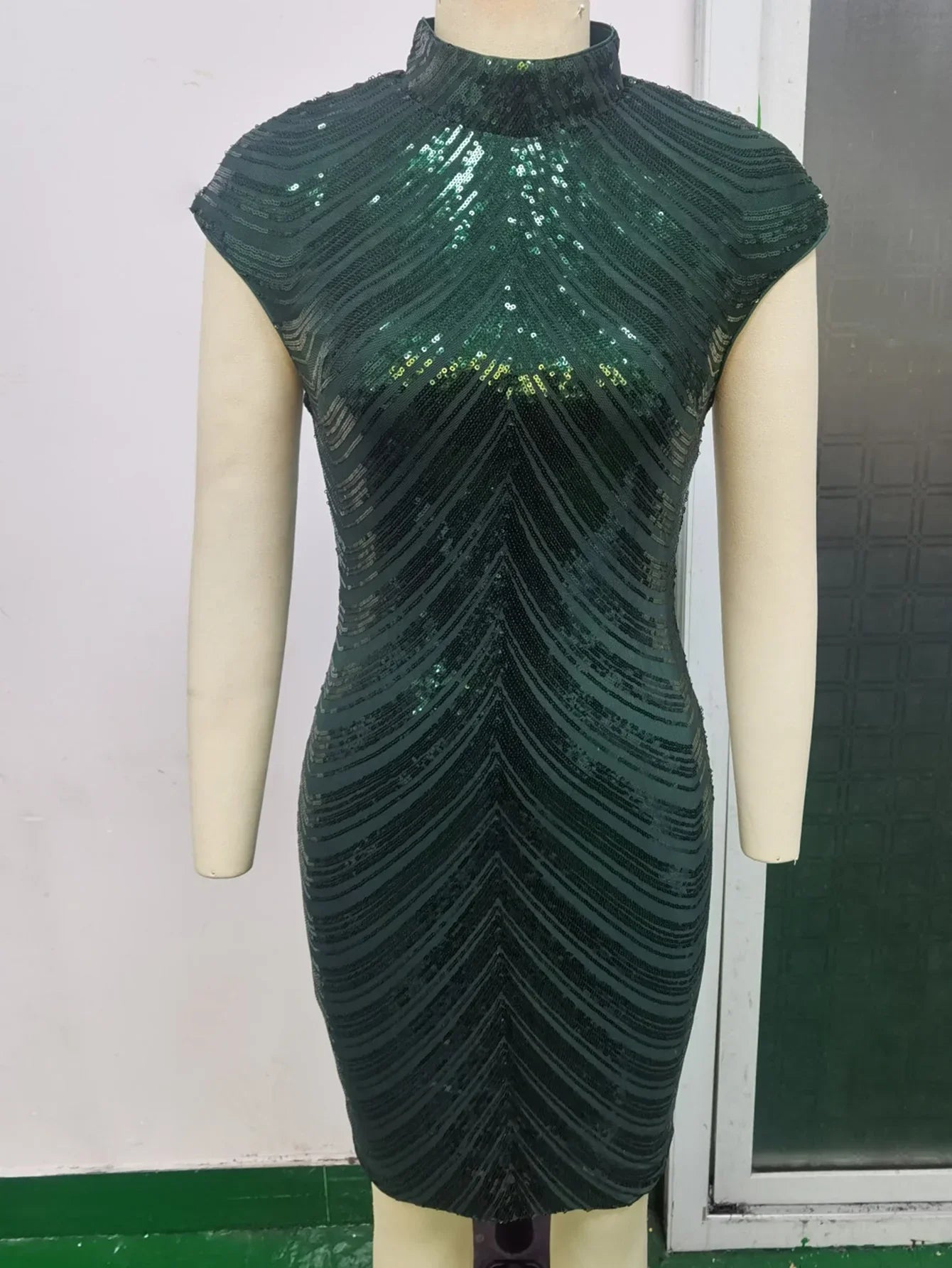 Variant image for Flickor Miniklänning O-Neck Polyester Tubulär Design-9