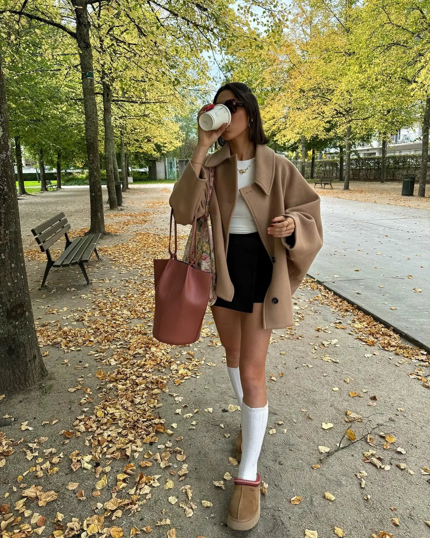 Dam Kappa Plusstorlek Elegant Design Högkvalitativt Tyg Regular Fit 4