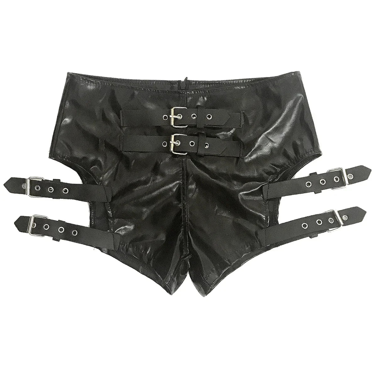 Dam Shorts Slim Fit Monokrom Polyester-6