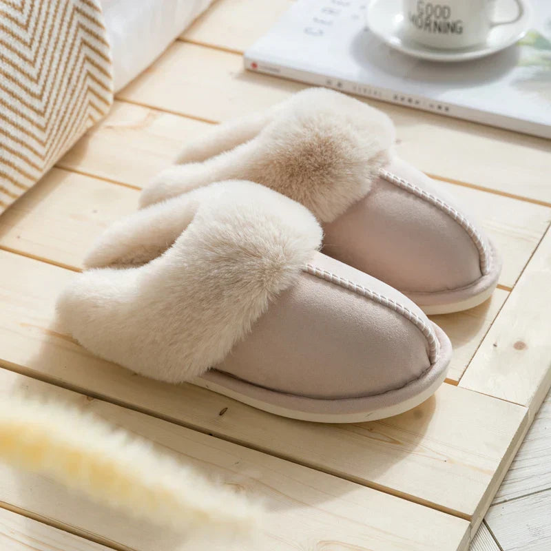Variant image for Dam Tofflor Fodrat Material Mysiga Slip-On Design-26