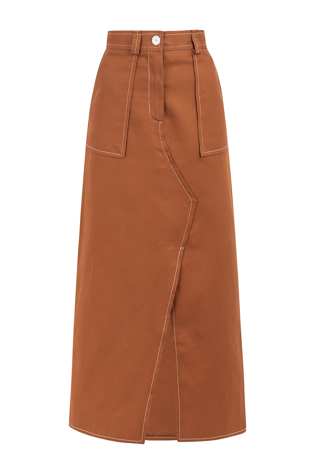 Damkjol Knapp Blixtlås 100% Bomull 3