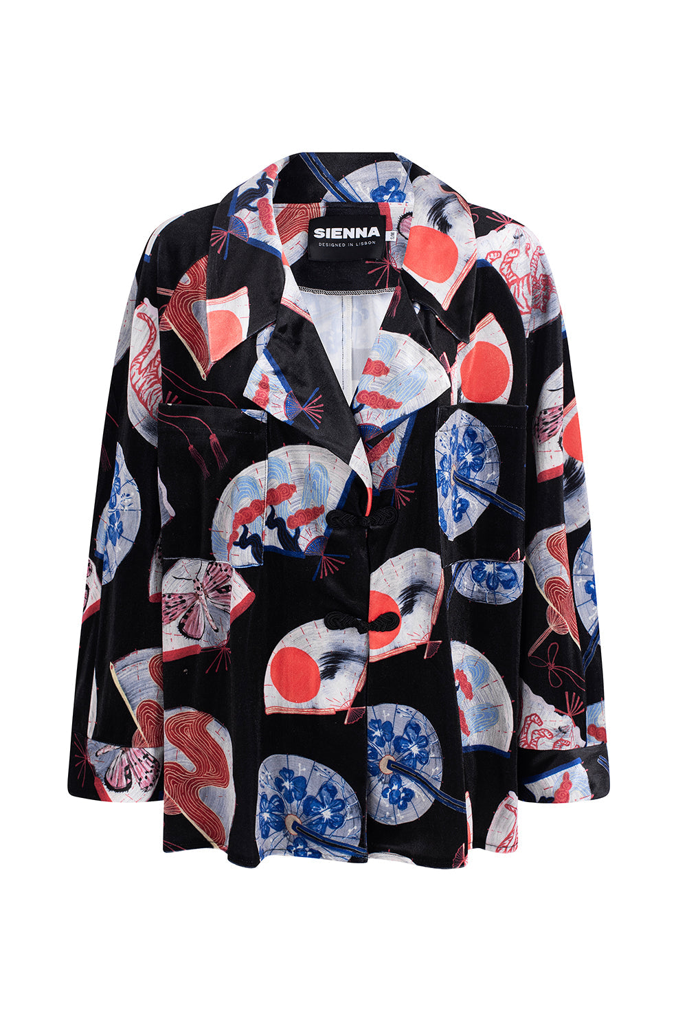 Herrskjorta Lång Ärme Krage Sammet 80% Polyester 20% Nylon-3