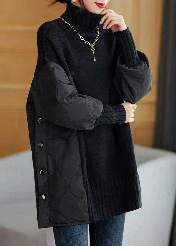 Stickad Dam Tröja i Elegant Design - Hållbart Material, Normal Passform, Flera Storlekar S-XL 6