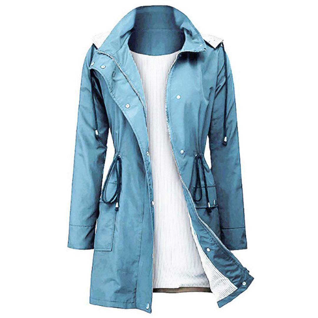 Lång Vinterrock Dam Modern Polyester 6