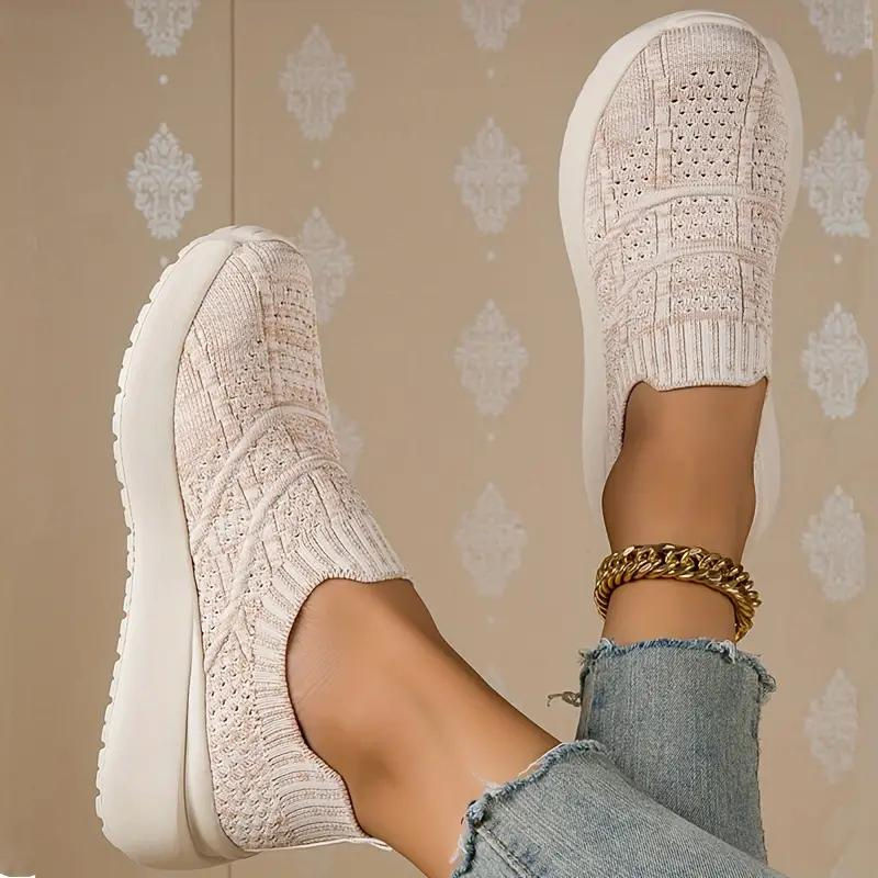 Kvinnors Sneakers Andningsbara Ortopediska Träningsskor Textil EVA-2