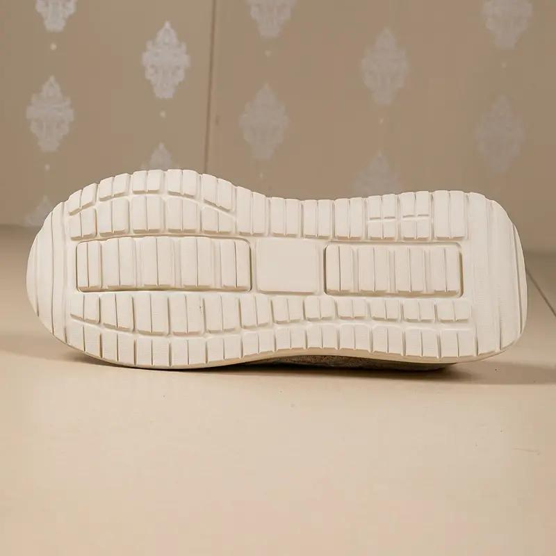 Kvinnors Sneakers Andningsbara Ortopediska Träningsskor Textil EVA-4