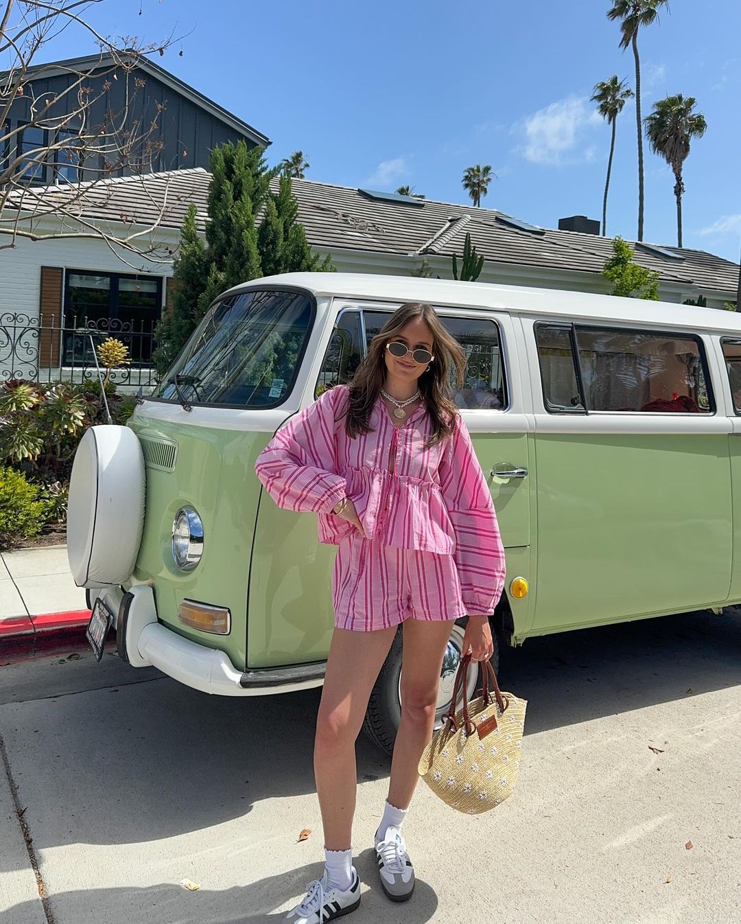 Variant image for Herr Skjorta och Shorts Set Bomull Polyester-5