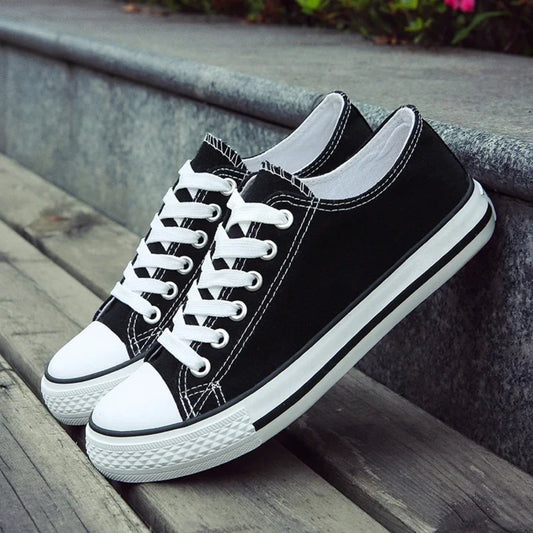 Unisex Sneakers TvÄ Toner LÄg Axel HögkvalitetslÀder-1