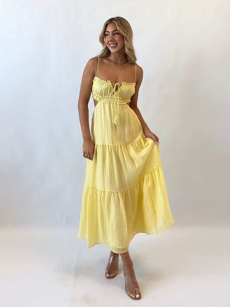 Dam Klänning Tidlös Elegans Polyester Fina Dam Klänningar 8