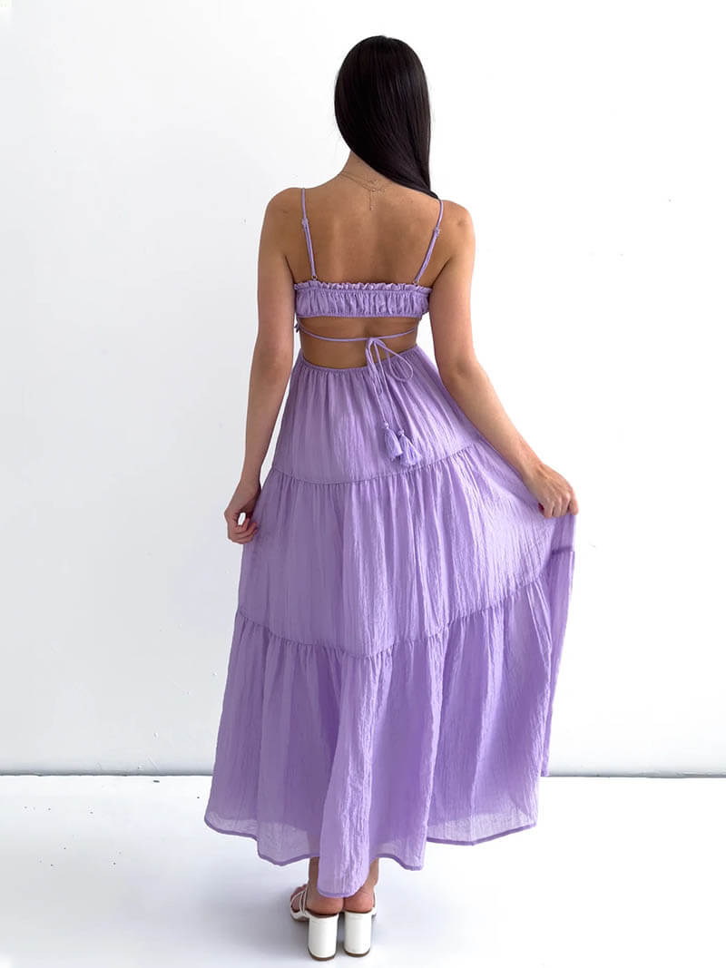 Dam Klänning Tidlös Elegans Polyester Fina Dam Klänningar 6