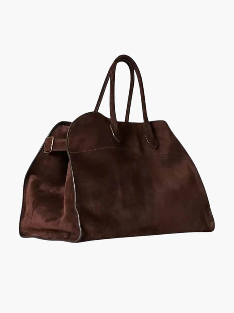 Damväska Vintage Veganskt Läder Rymlig Elegant-4
