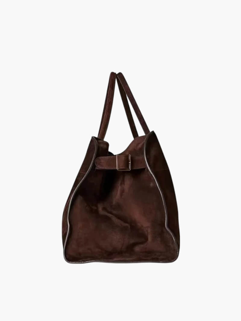 Damväska Vintage Veganskt Läder Rymlig Elegant-6