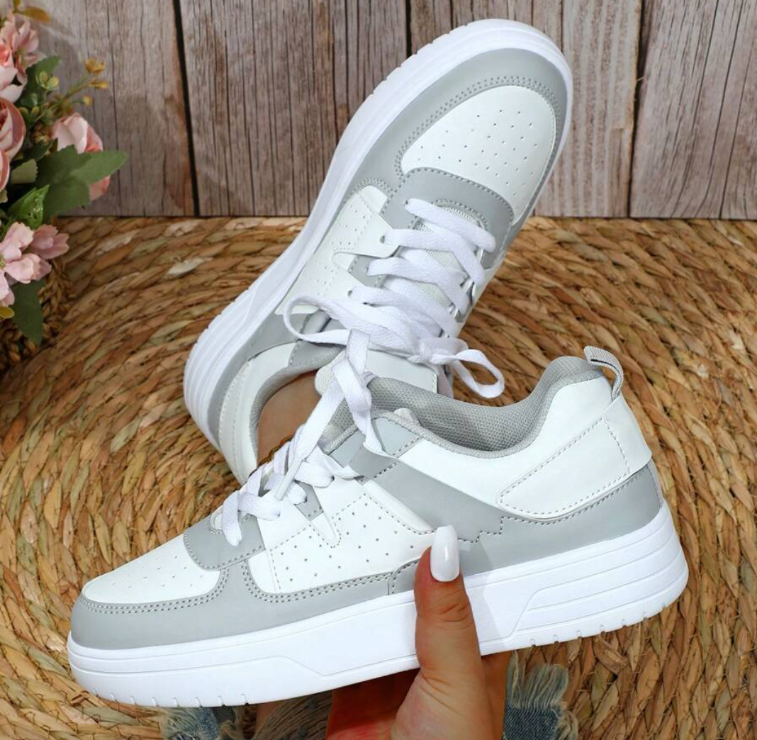 Variant image for Kvinnors Chunky Sneakers Sportig Textil Sula-43