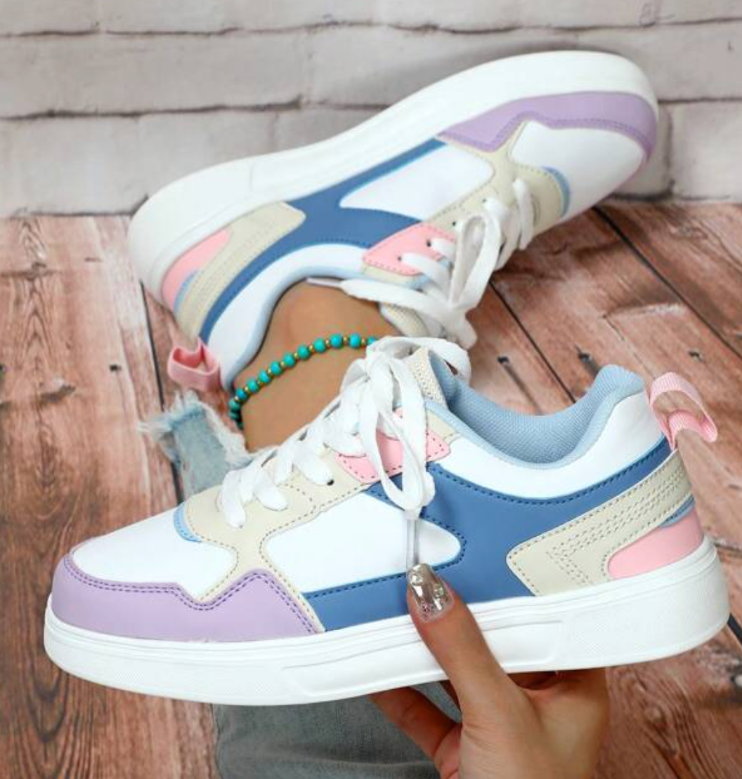 Variant image for Kvinnors Chunky Sneakers Sportig Textil Sula-64