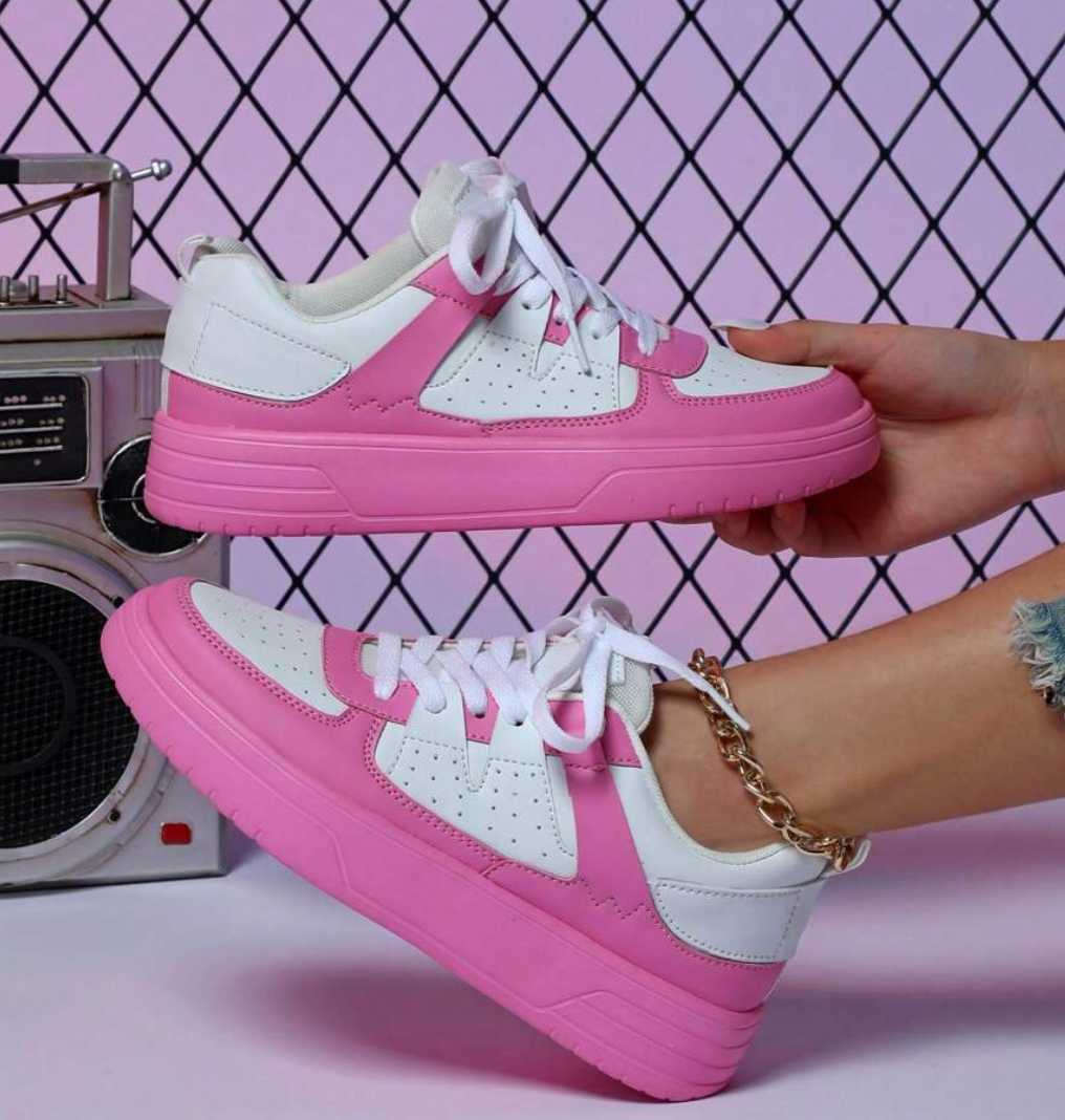 Variant image for Kvinnors Chunky Sneakers Sportig Textil Sula-71