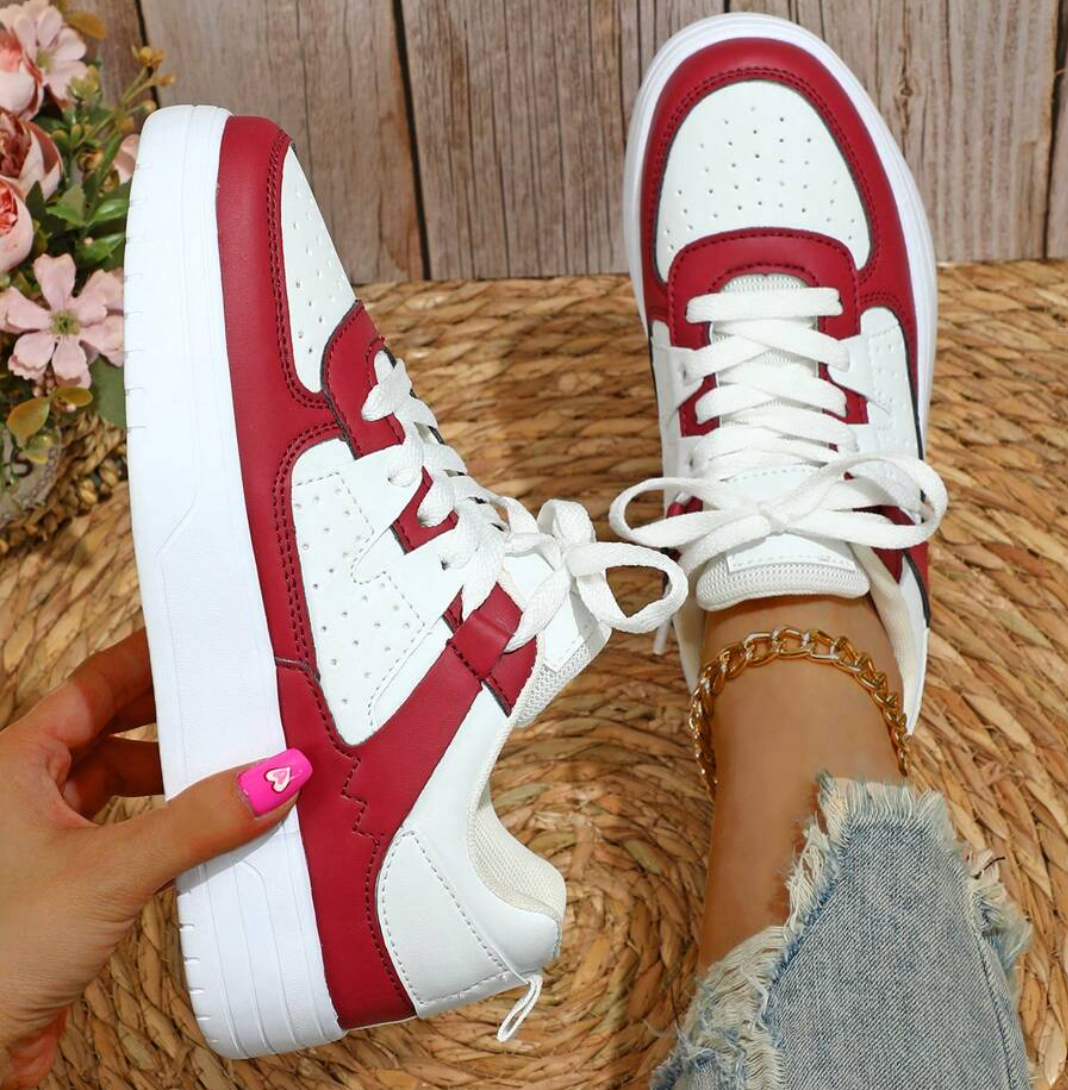 Variant image for Kvinnors Chunky Sneakers Sportig Textil Sula-36