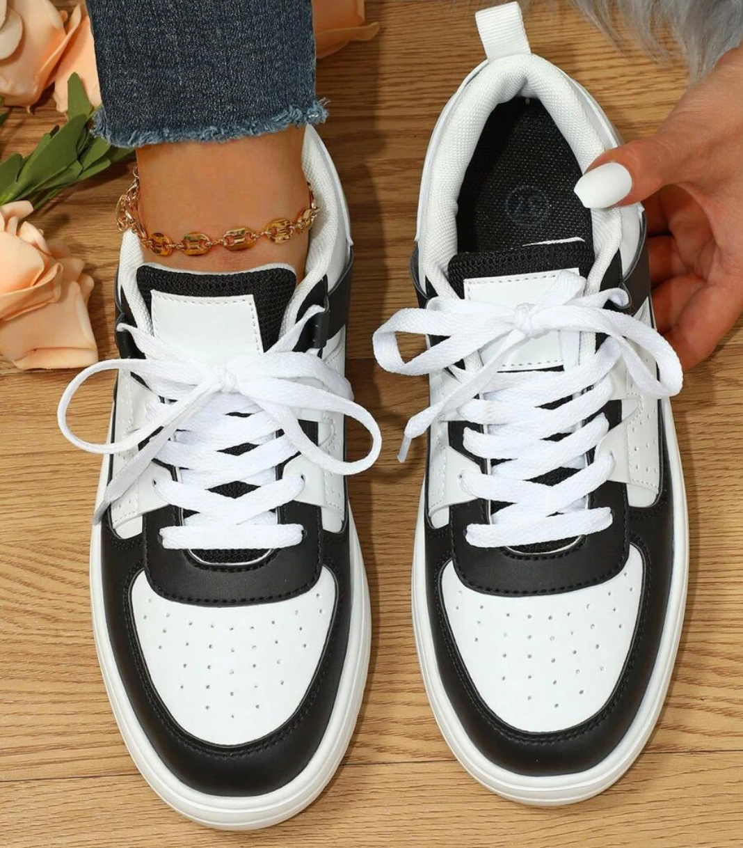 Variant image for Kvinnors Chunky Sneakers Sportig Textil Sula-29