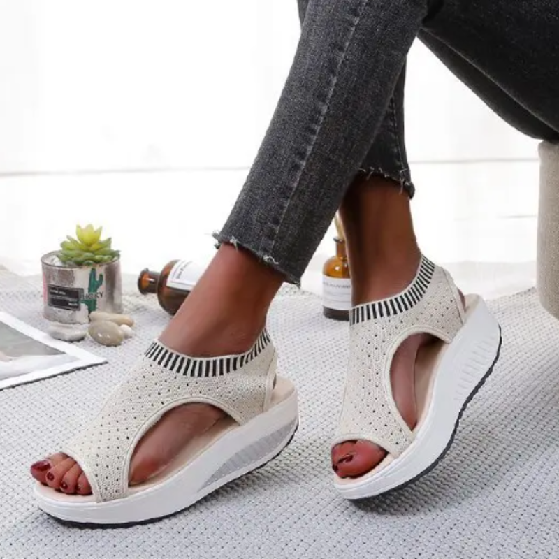 Kvinnors Vandringssandaler Dam Komfort Syntetiskt Material-5