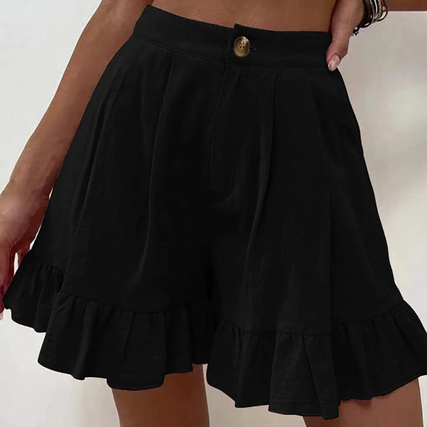 Herr Shorts Bekväm Passform Bomull med Djupa Fickor-4