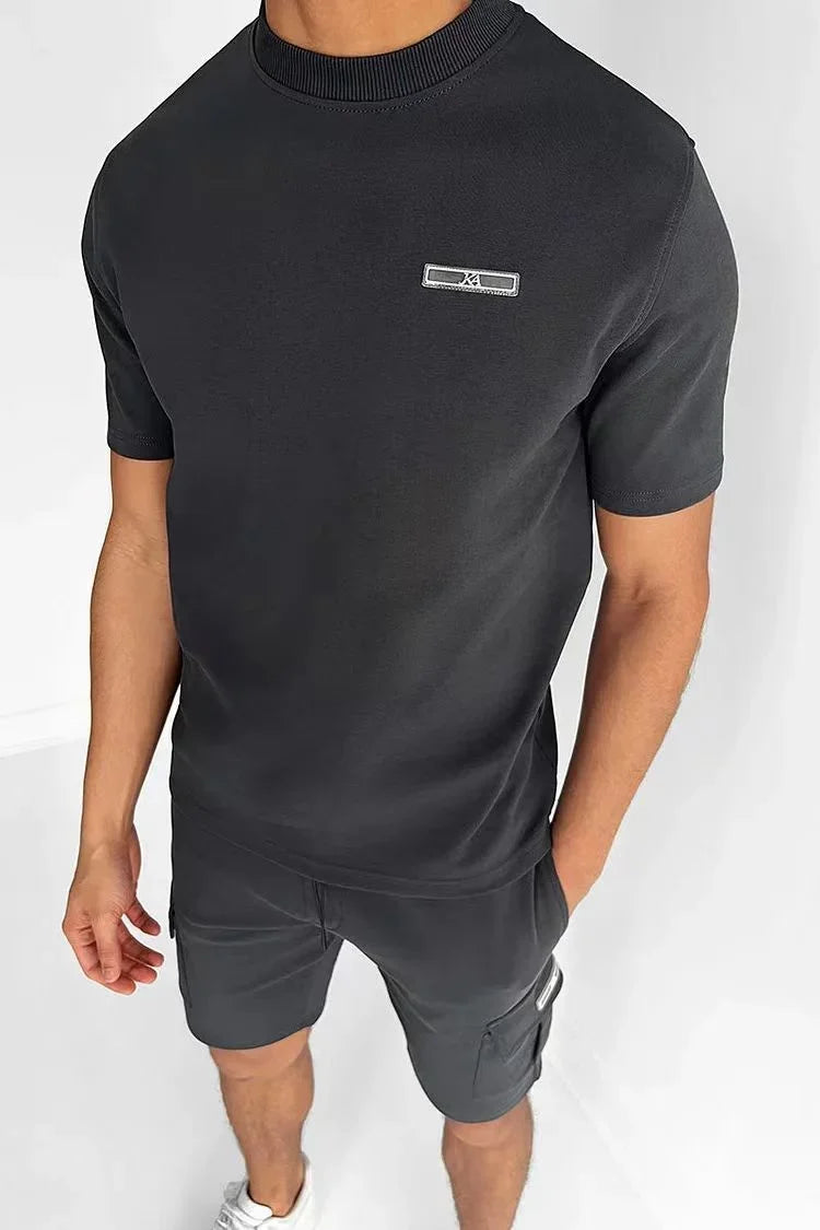Elegant Dam Skjorta och Shorts Set i Innovativt Material – Smickrande Passform för Alla Tillfällen 7