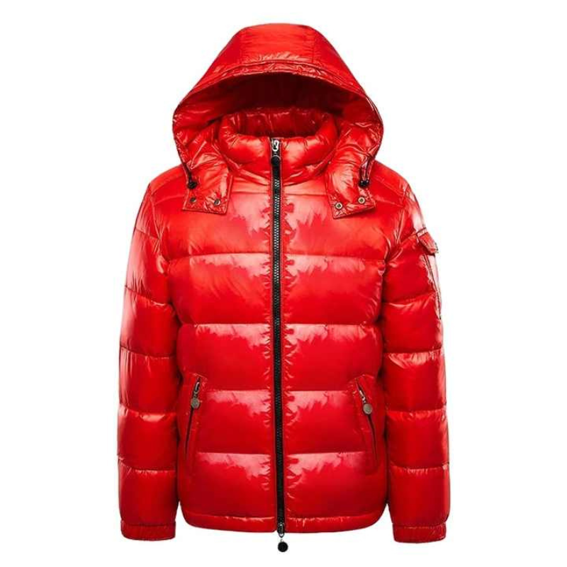 Damjacka Dunjacka Vattenavvisande Polyester Glänsande Svart 8