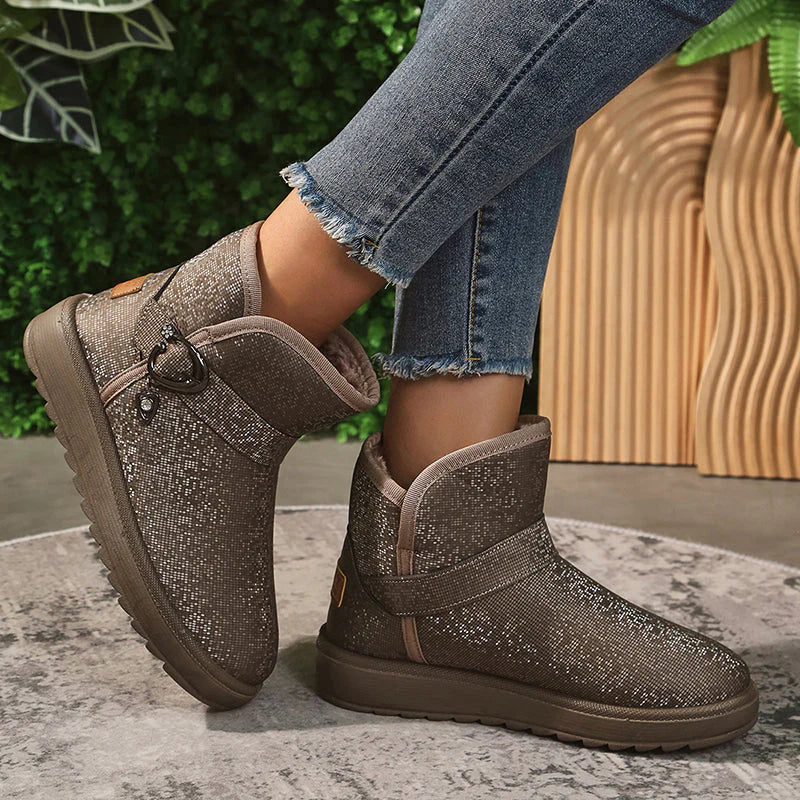 Variant image for Kvinnors Stövlar Skräddarsydda Läder Elegant Hantverk-8