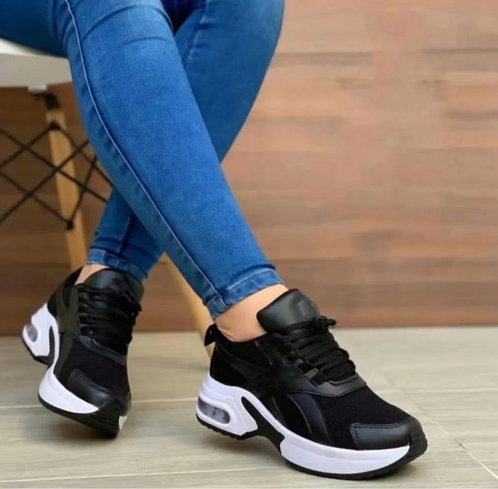 Variant image for Kvinnors Sneakers Nätmaterial Avslappnad Stil-17