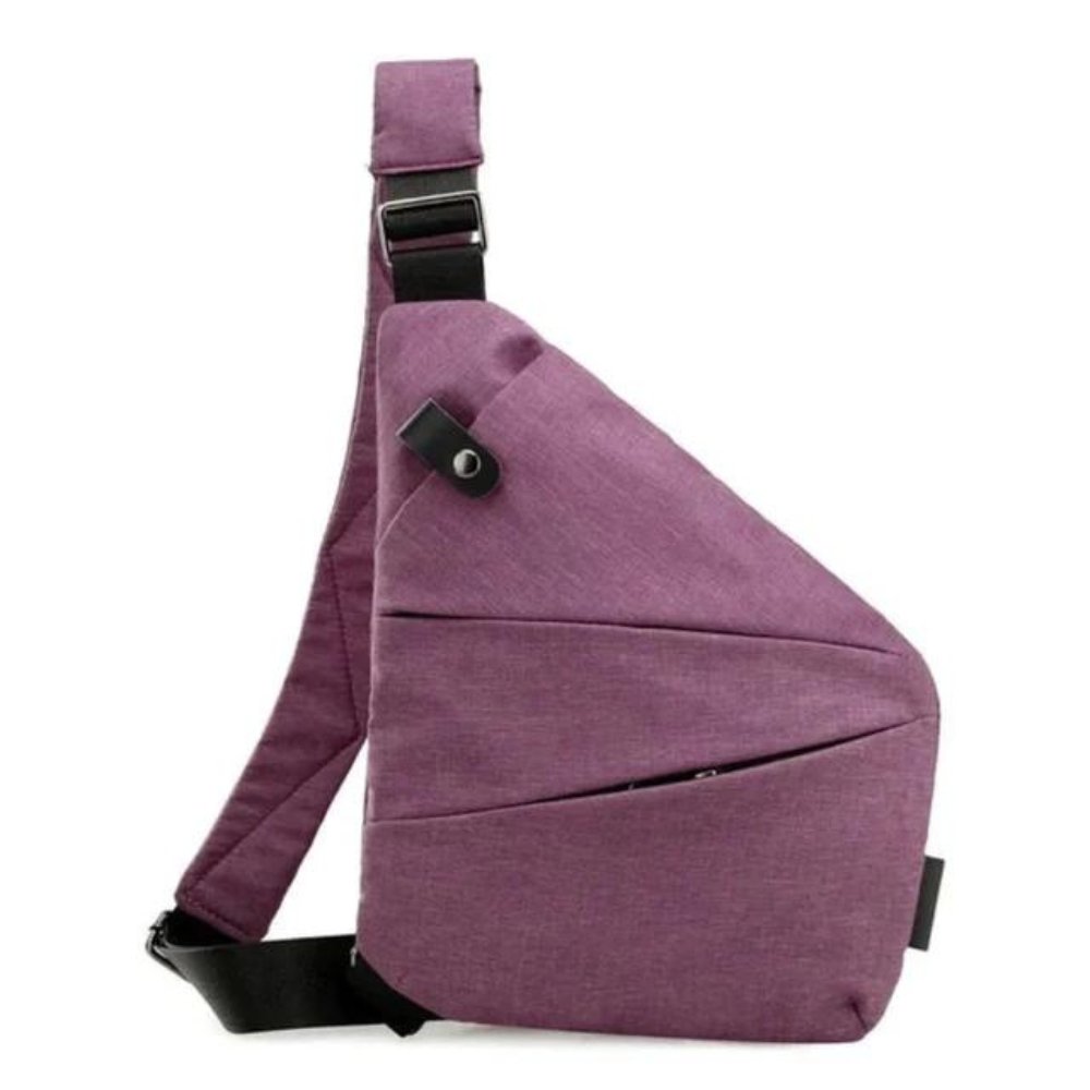 Unisex Crossbody Väska Vattentålig Robust Material Med Djupa Fickor 9